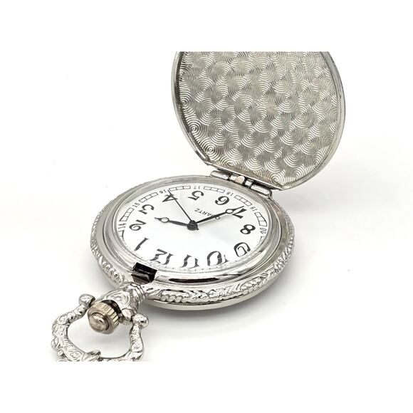 Mystic Sun & Stars Pocket Watch - Celestial Moon Cosmic Gift, Starry Vintage - Picture 3 of 10